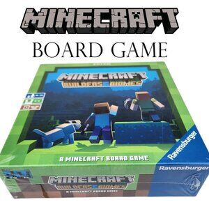 NEW Ravensburger Minecraft Board Game Builders & Biomes Strategy Family Game Nig